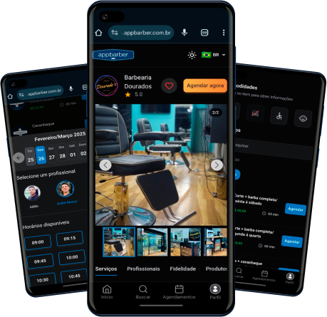 App Barbearia Dourados